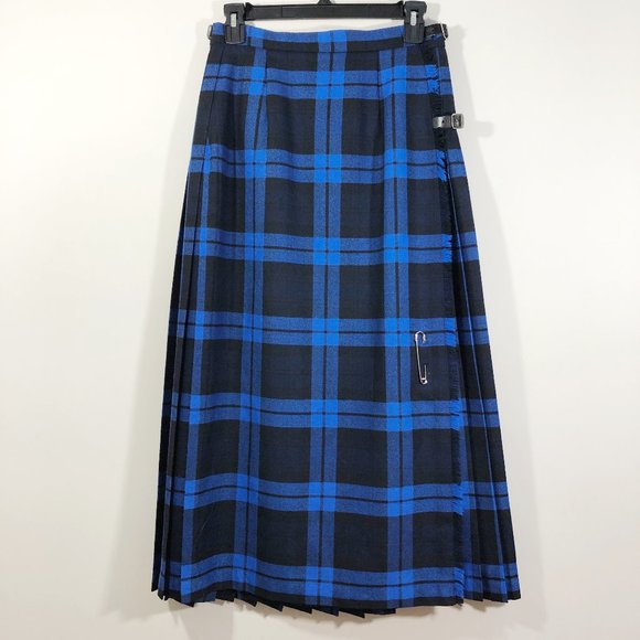 Brooks Brothers Dresses & Skirts - Vintage BROOKS BROTHERS Scotland 100% Wool Tartan Kilt Sz 12 (fits 4/6, s/m)